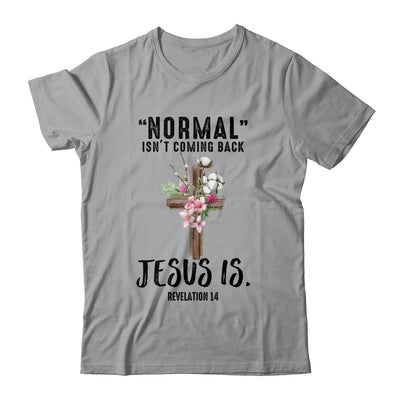 Normal Isn't Coming Back But Jesus Is Costume Shirt & Hoodie | siriusteestore