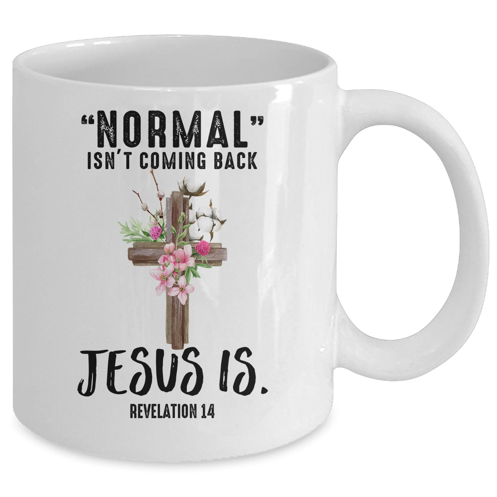 Normal Isn't Coming Back But Jesus Is Costume Mug | siriusteestore