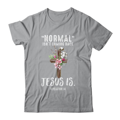 Normal Isn't Coming Back But Jesus Is Revelation 14 Shirt & Hoodie | siriusteestore