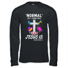 Normal Isnt Coming Back Jesus Is Christian Butterfly Art Shirt & Hoodie | siriusteestore