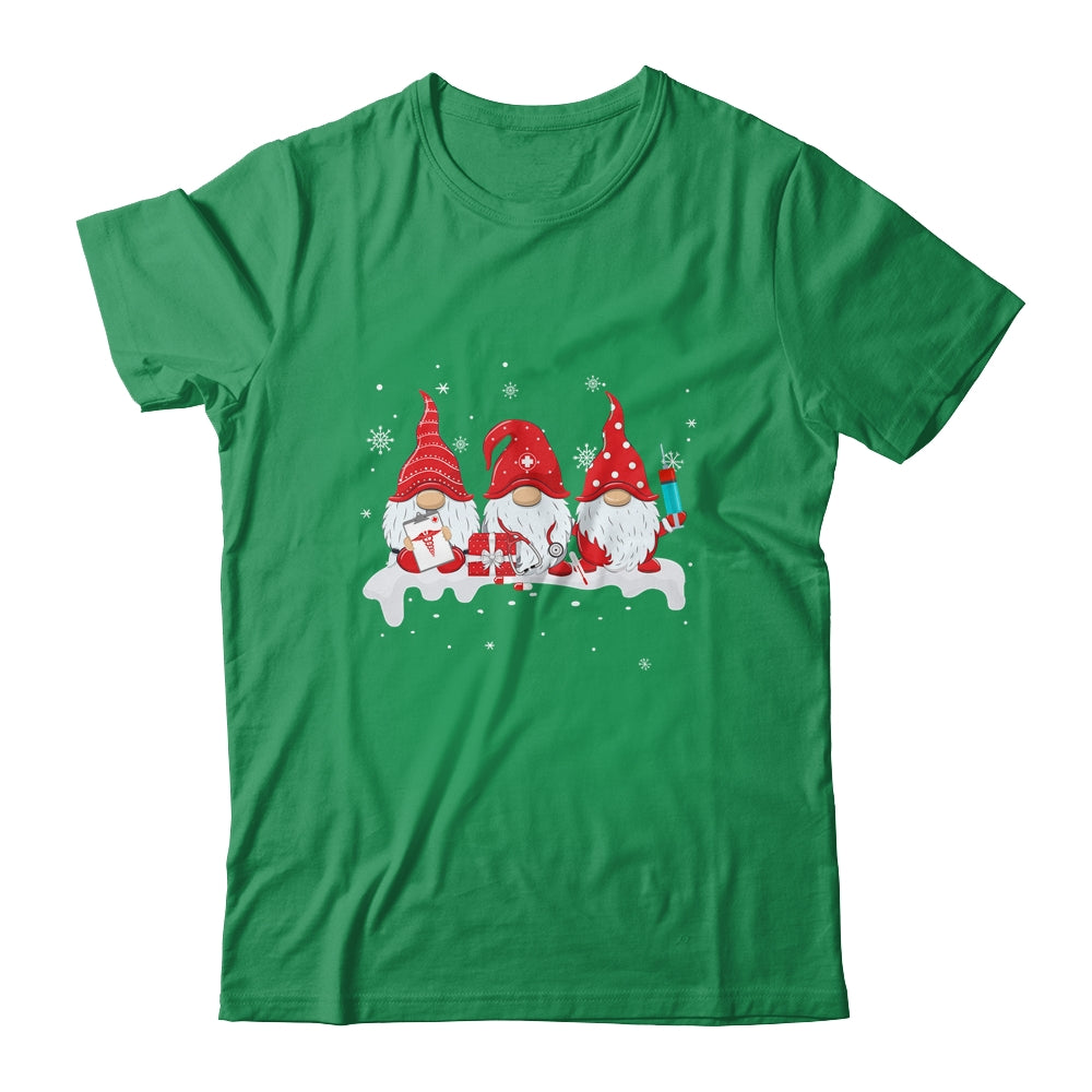 Nurse Christmas Gnomes Cute Nurses Xmas For Women Shirt & Sweatshirt | siriusteestore