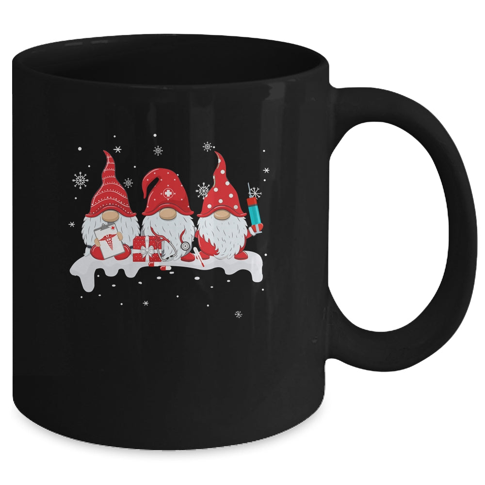 Nurse Christmas Gnomes Cute Nurses Xmas For Women Mug | siriusteestore