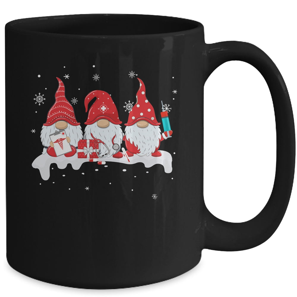 Nurse Christmas Gnomes Cute Nurses Xmas For Women Mug | siriusteestore