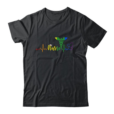 Nurse LGBTQ Gay Pride Rainbow Flag Registered Nursing Shirt & Tank Top | Siriustee.com