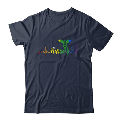 Nurse LGBTQ Gay Pride Rainbow Flag Registered Nursing Shirt & Tank Top | Siriustee.com