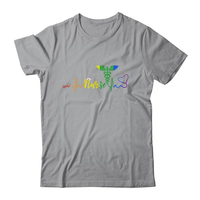 Nurse LGBTQ Gay Pride Rainbow Flag Registered Nursing Shirt & Tank Top | Siriustee.com