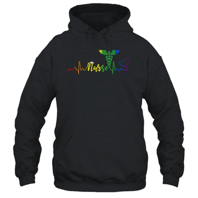 Nurse LGBTQ Gay Pride Rainbow Flag Registered Nursing Shirt & Tank Top | Siriustee.com