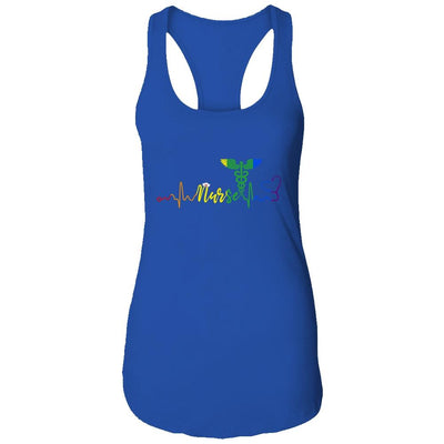 Nurse LGBTQ Gay Pride Rainbow Flag Registered Nursing Shirt & Tank Top | Siriustee.com