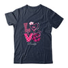 Nurse Life RN LPN CNA Healthcare Cheetah Heart Leopard Funny Shirt & Tank Top | siriusteestore