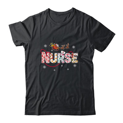 Nurse Stethoscope Christmas Tree Nursing Gift Shirt & Sweatshirt | siriusteestore