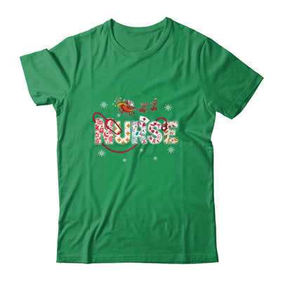 Nurse Stethoscope Christmas Tree Nursing Gift Shirt & Sweatshirt | siriusteestore