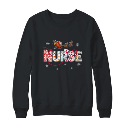 Nurse Stethoscope Christmas Tree Nursing Gift Shirt & Sweatshirt | siriusteestore