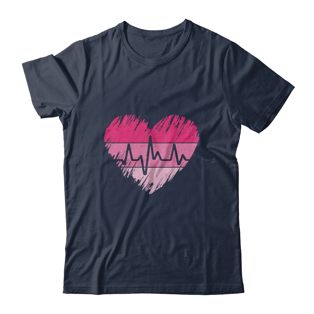 Nurse Valentines Day Heart Stethoscope Love Nursing Shirt & Tank Top Shirt & Tank Top | siriusteestore