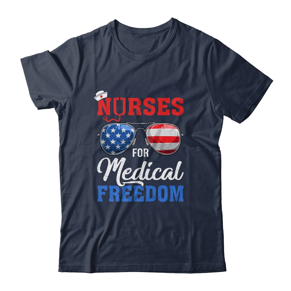 Nurses For Medical Freedom American Flag Shirt & Hoodie | siriusteestore