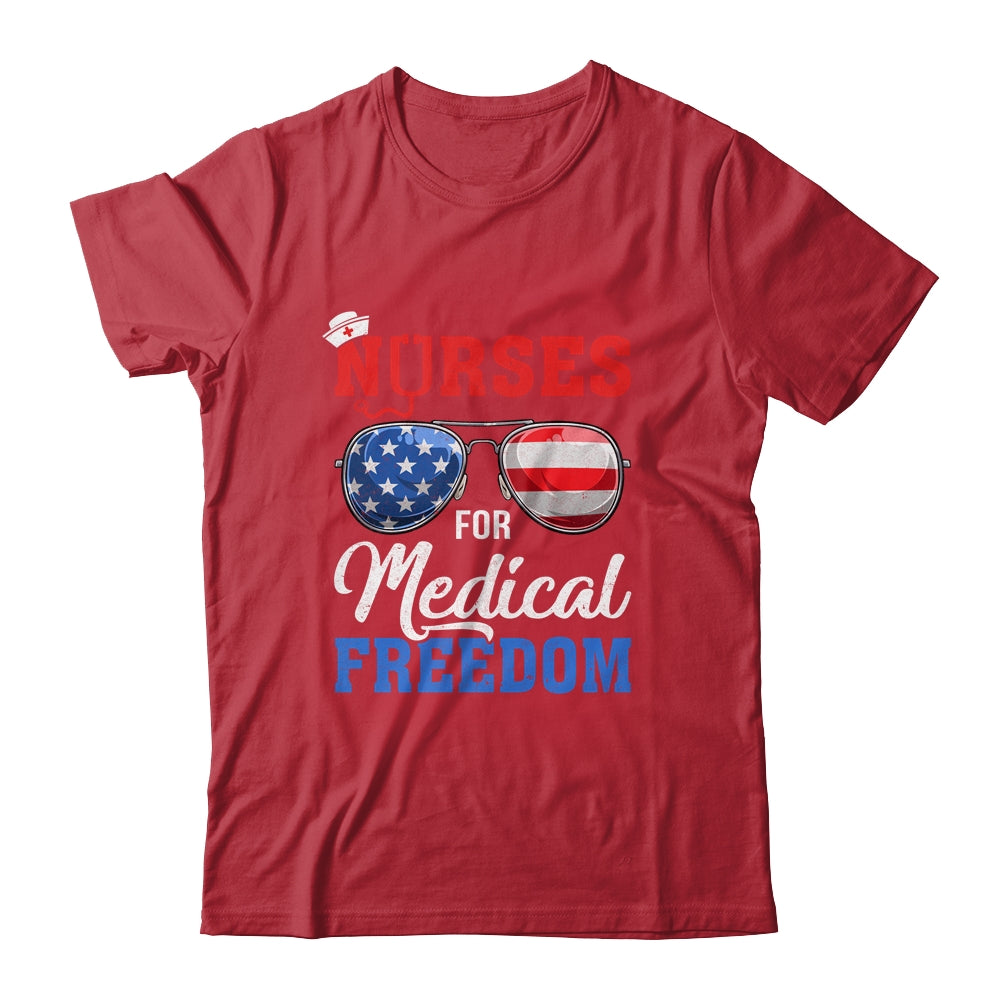 Nurses For Medical Freedom American Flag Shirt & Hoodie | siriusteestore