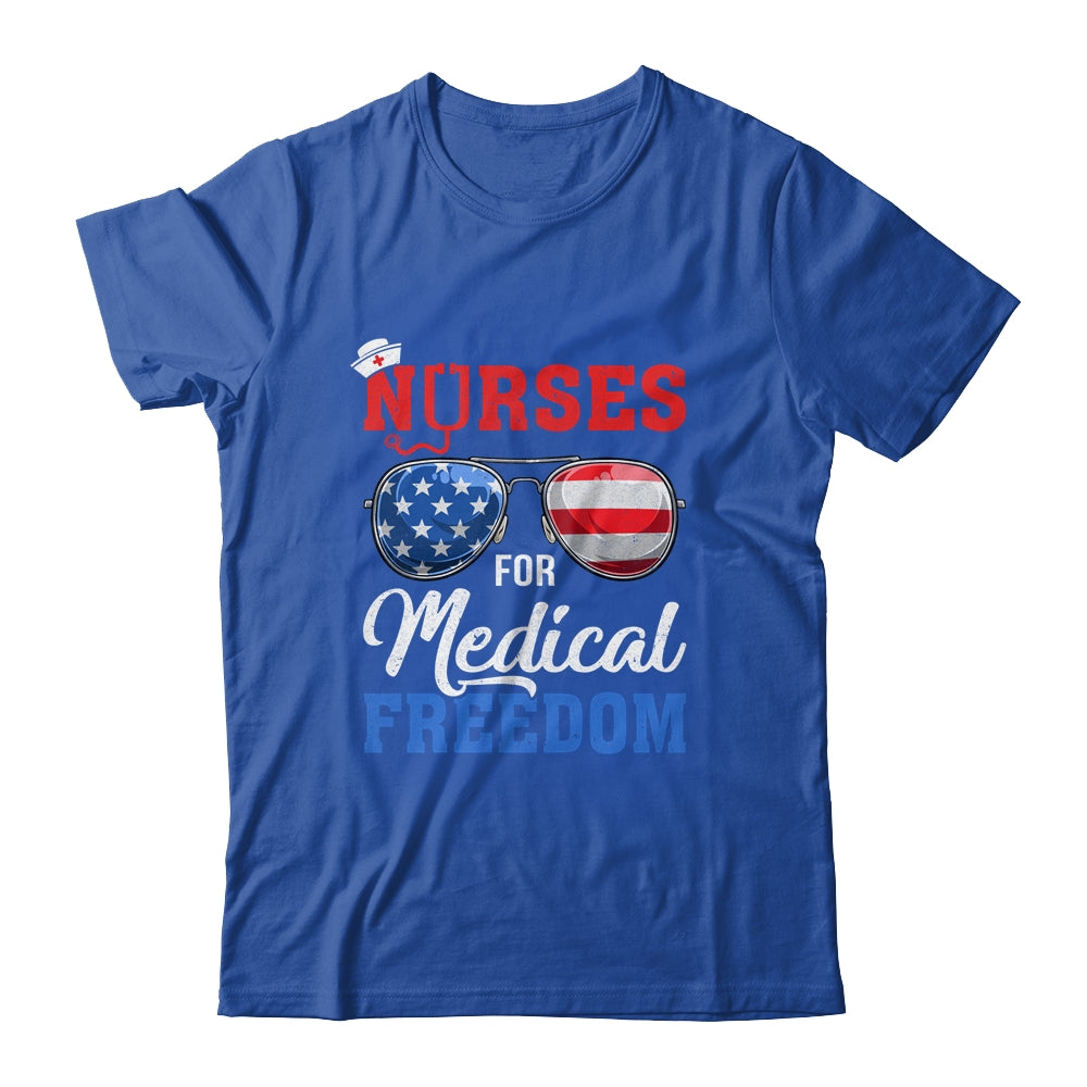 Nurses For Medical Freedom American Flag Shirt & Hoodie | siriusteestore