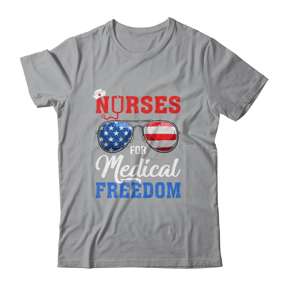Nurses For Medical Freedom American Flag Shirt & Hoodie | siriusteestore