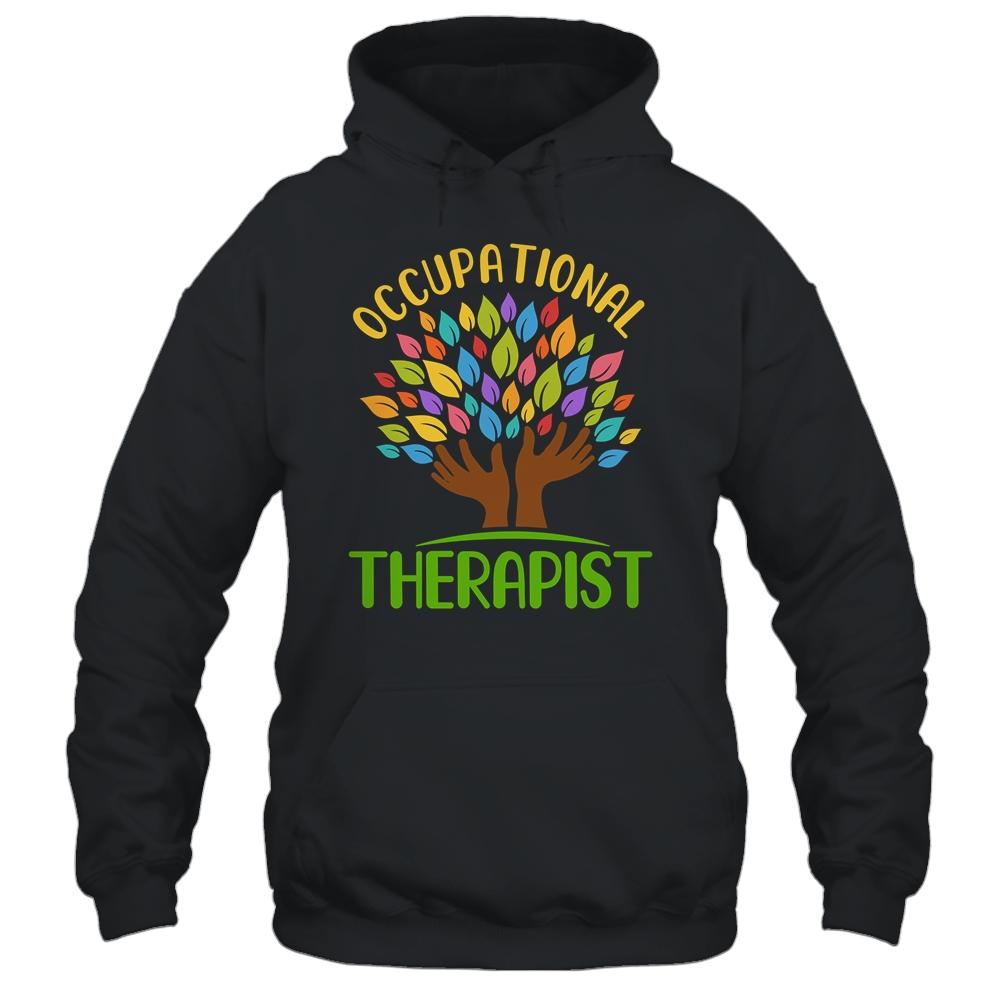 Occupational Therapist Special Needs Rainbow Tree Shirt & Tank Top | Siriustee.com