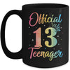 Office Teenager 13 Years Old 13th Birthday Boys Girls Mug | siriusteestore