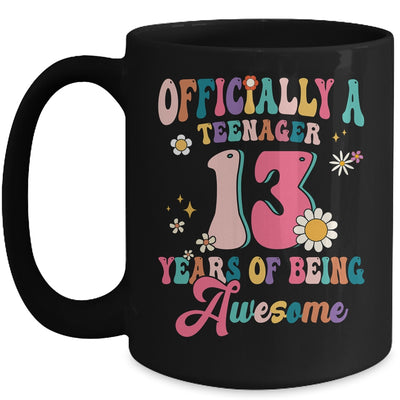 Officially Teenager 13 Years Of Being Awesome 13th Birthday Mug | siriusteestore