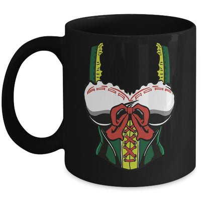 Oktoberfest Costume Women Bavarian Funny Lazy Corset Mug | siriusteestore