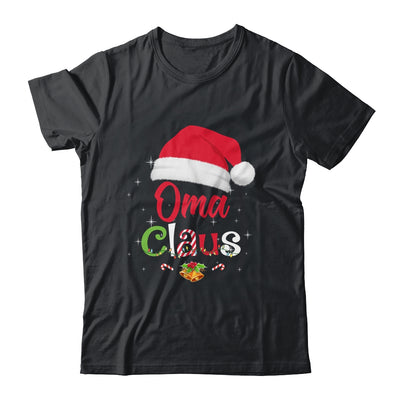 Oma Claus Santa Christmas Matching Family Pajama Funny Shirt & Sweatshirt | siriusteestore