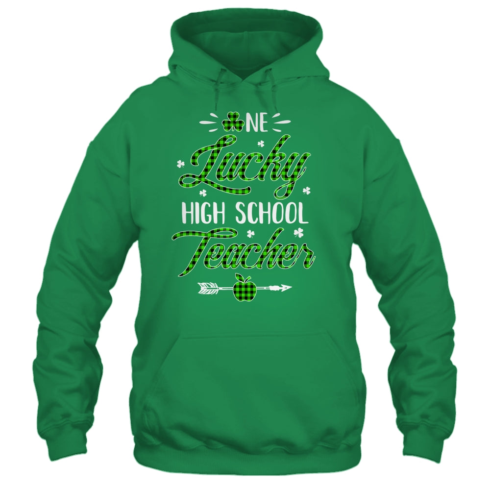 One Lucky High School Teacher St Patricks Day Irish Gift Shirt & Hoodie | siriusteestore