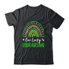 One Lucky Librarian Rainbow St Patricks Day Shamrock Shirt & Hoodie | siriusteestore