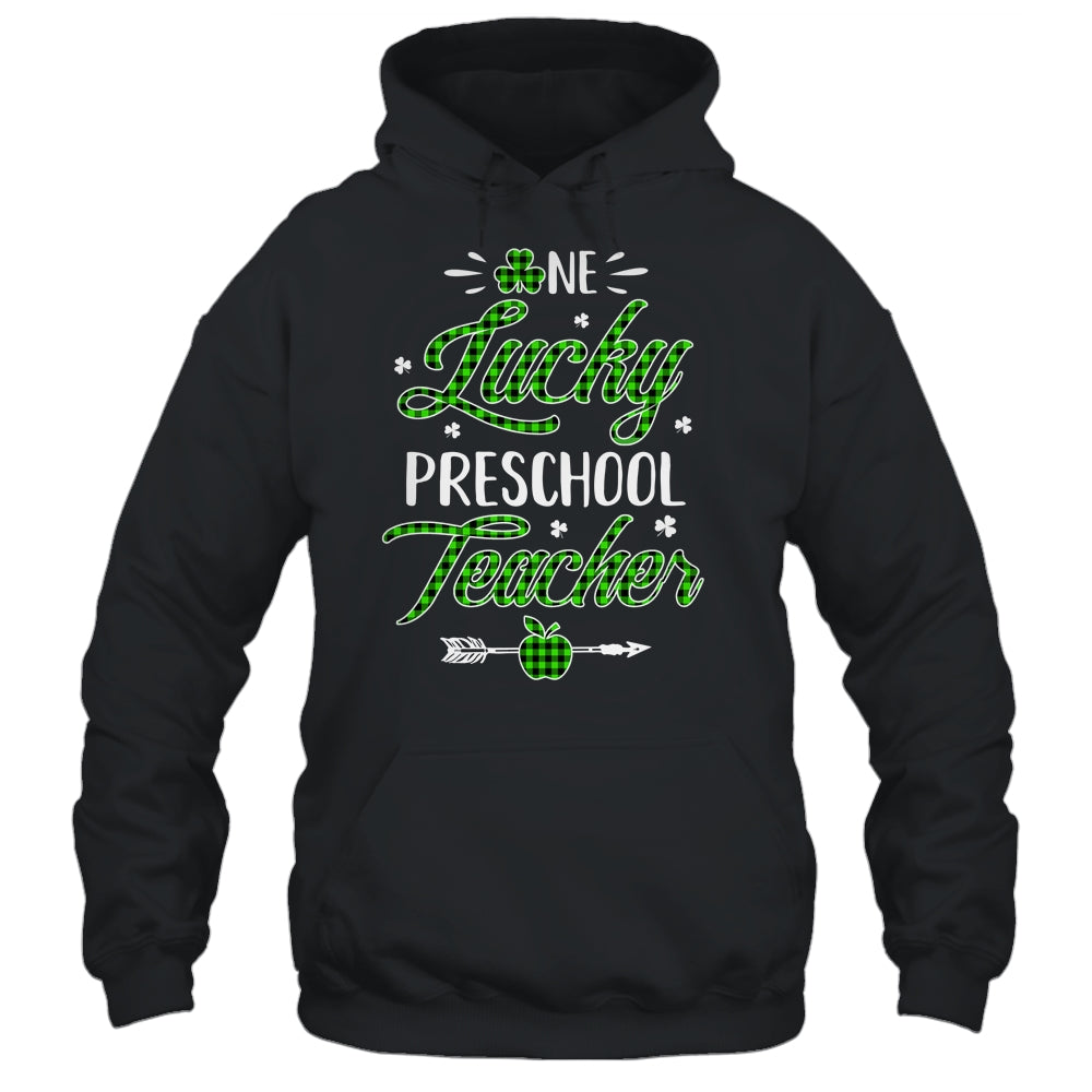 One Lucky Preschool Teacher St Patricks Day Irish Gift Shirt & Hoodie | siriusteestore