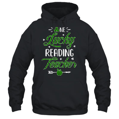 One Lucky Reading Teacher St Patricks Day Irish Gift Shirt & Hoodie | siriusteestore