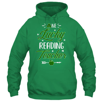 One Lucky Reading Teacher St Patricks Day Irish Gift Shirt & Hoodie | siriusteestore