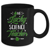 One Lucky Science Teacher St Patricks Day Irish Gift Mug | siriusteestore