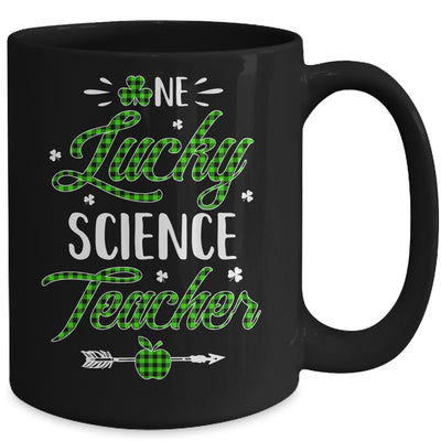 One Lucky Science Teacher St Patricks Day Irish Gift Mug | siriusteestore