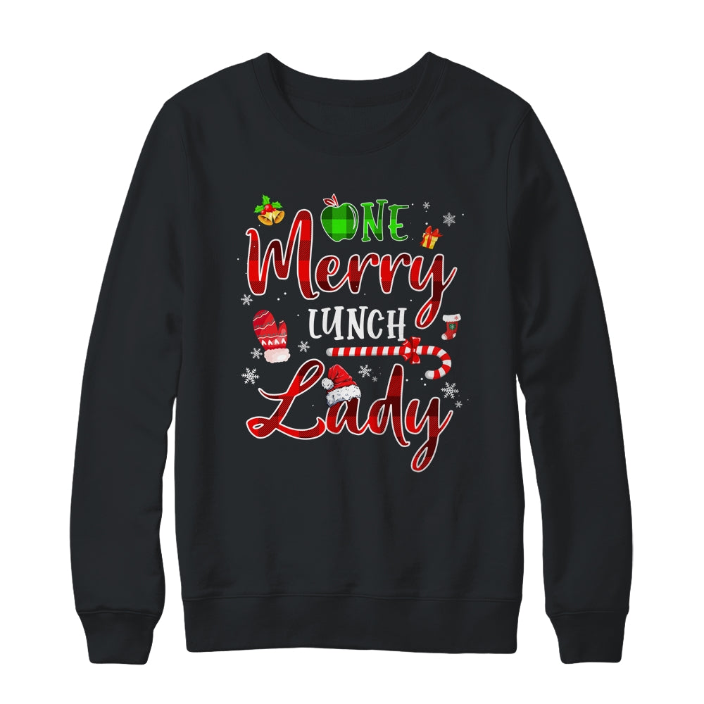 One Merry Lunch Lady Christmas Funny Xmas Shirt & Sweatshirt | siriusteestore