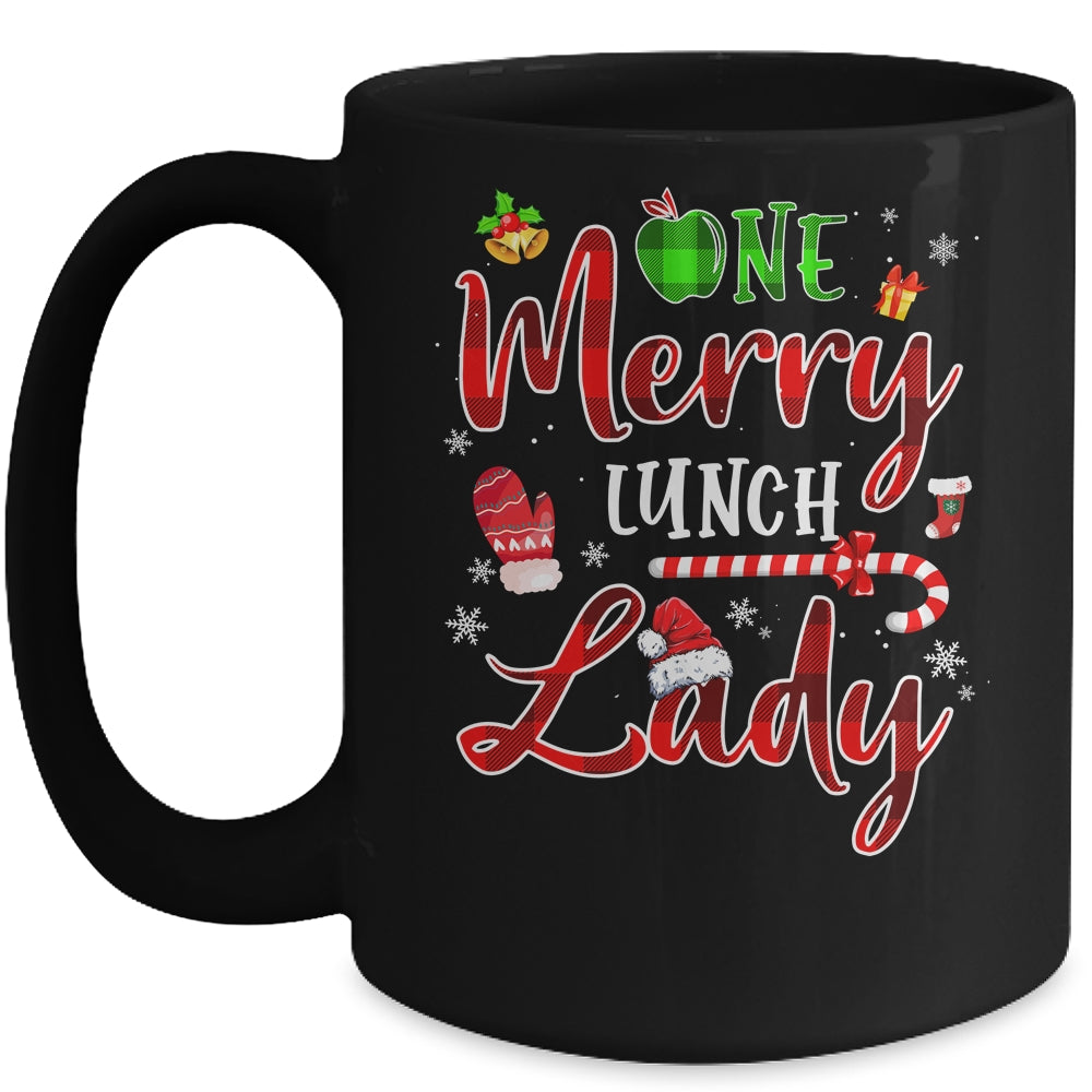 One Merry Lunch Lady Christmas Funny Xmas Mug | siriusteestore