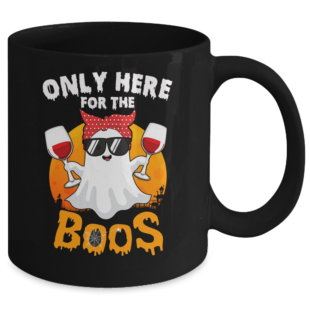 Only Here For The Boos Halloween Cute Ghost Mug | siriusteestore