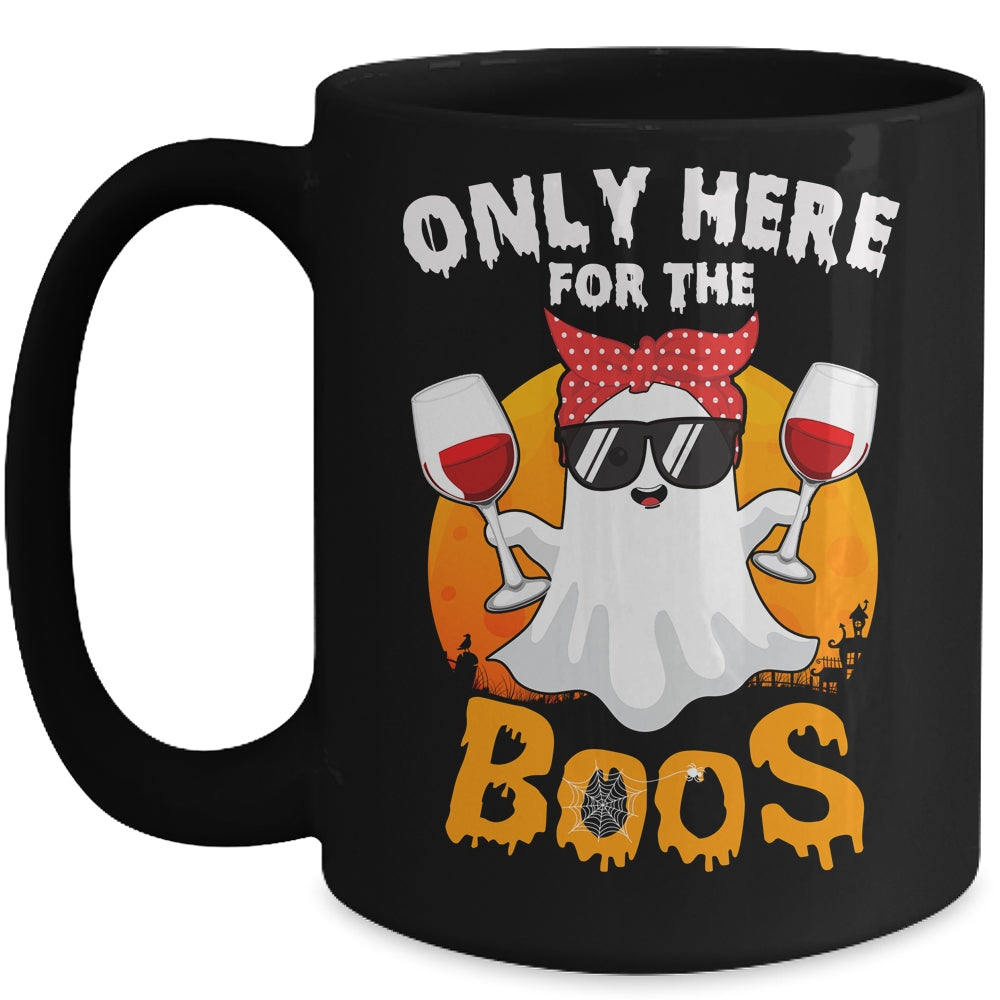 Only Here For The Boos Halloween Cute Ghost Mug | siriusteestore