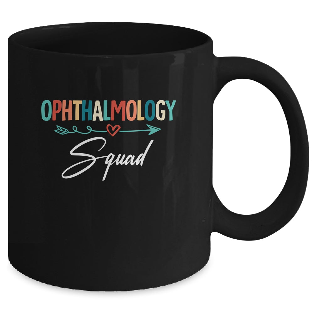 Ophthalmology Squad Eye Retro Vintage For Men Women Mug | siriusteestore