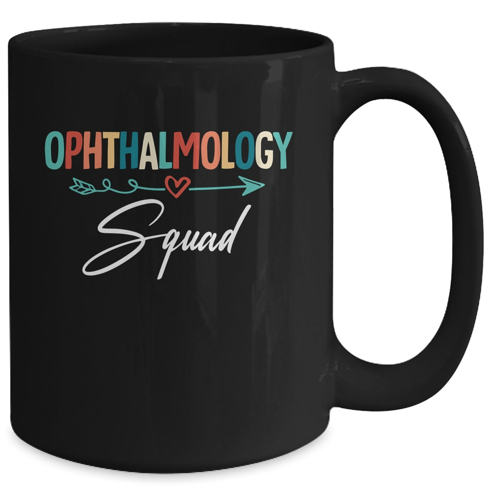 Ophthalmology Squad Eye Retro Vintage For Men Women Mug | siriusteestore