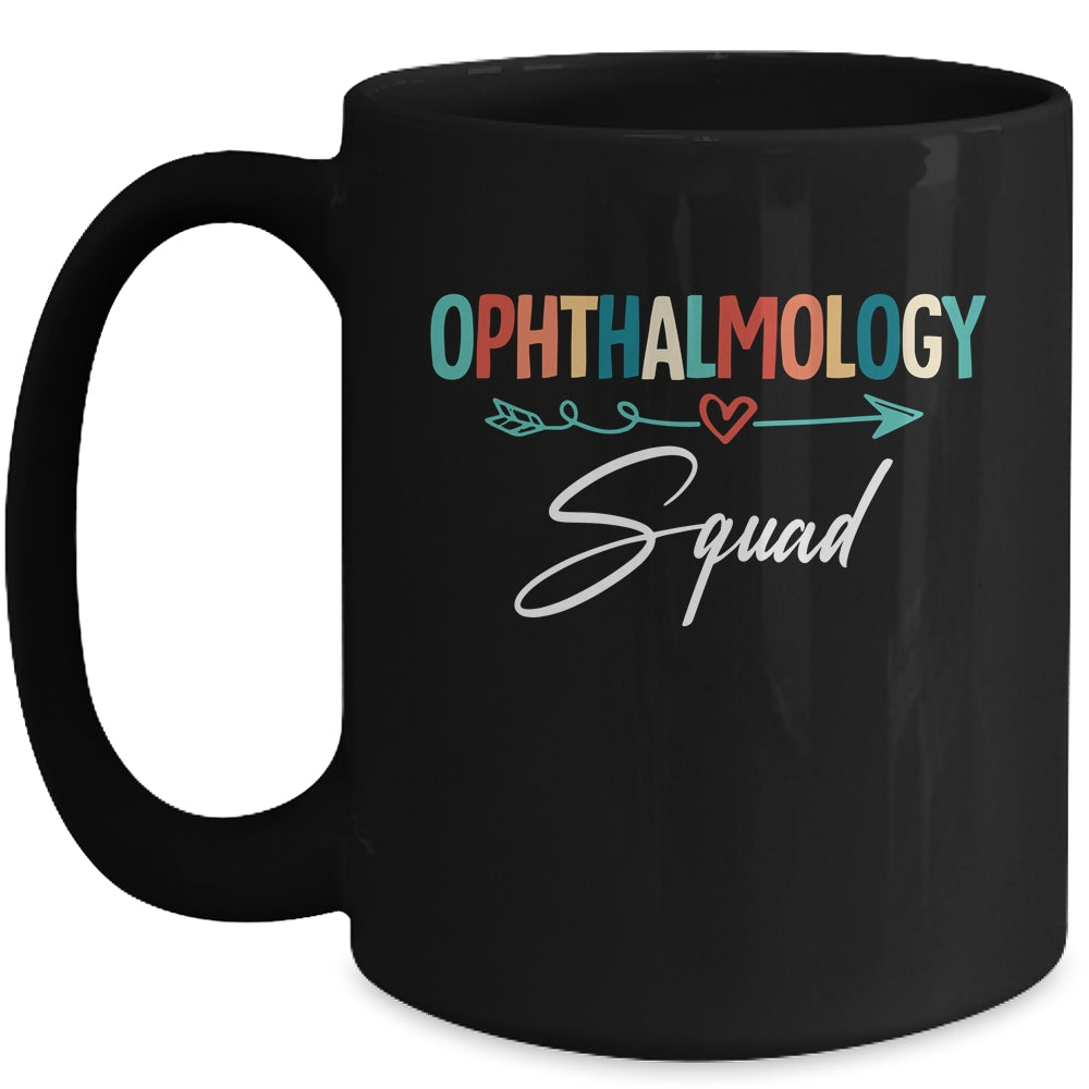 Ophthalmology Squad Eye Retro Vintage For Men Women Mug | siriusteestore