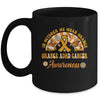 Orange ADHD Awareness In October We Wear Orange Groovy Mug | siriusteestore