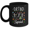 Ortho Squad Christmas Skeletons Orthopedics Nurse Rn Crew Mug | siriusteestore