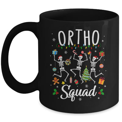 Ortho Squad Christmas Skeletons Orthopedics Nurse Rn Crew Mug | siriusteestore