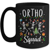 Ortho Squad Christmas Skeletons Orthopedics Nurse Rn Crew Mug | siriusteestore