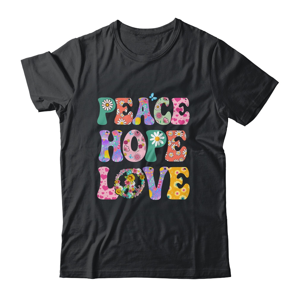 PEACE SIGN LOVE 60s 70s Tie Dye For Women Girl Shirt & Tank Top | siriusteestore