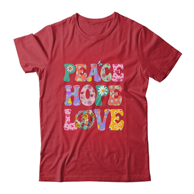 PEACE SIGN LOVE 60s 70s Tie Dye For Women Girl Shirt & Tank Top | siriusteestore