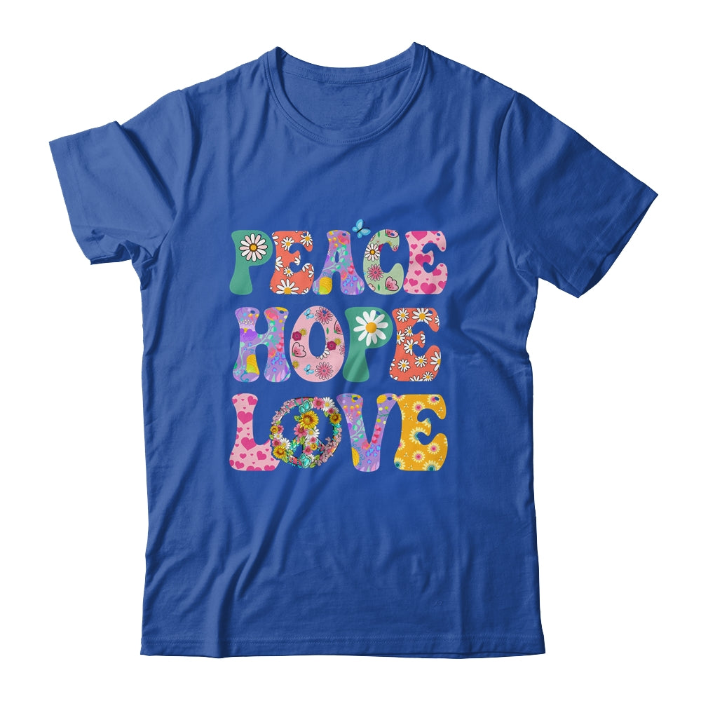 PEACE SIGN LOVE 60s 70s Tie Dye For Women Girl Shirt & Tank Top | siriusteestore