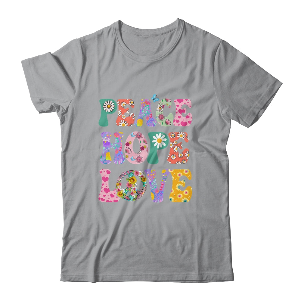 PEACE SIGN LOVE 60s 70s Tie Dye For Women Girl Shirt & Tank Top | siriusteestore