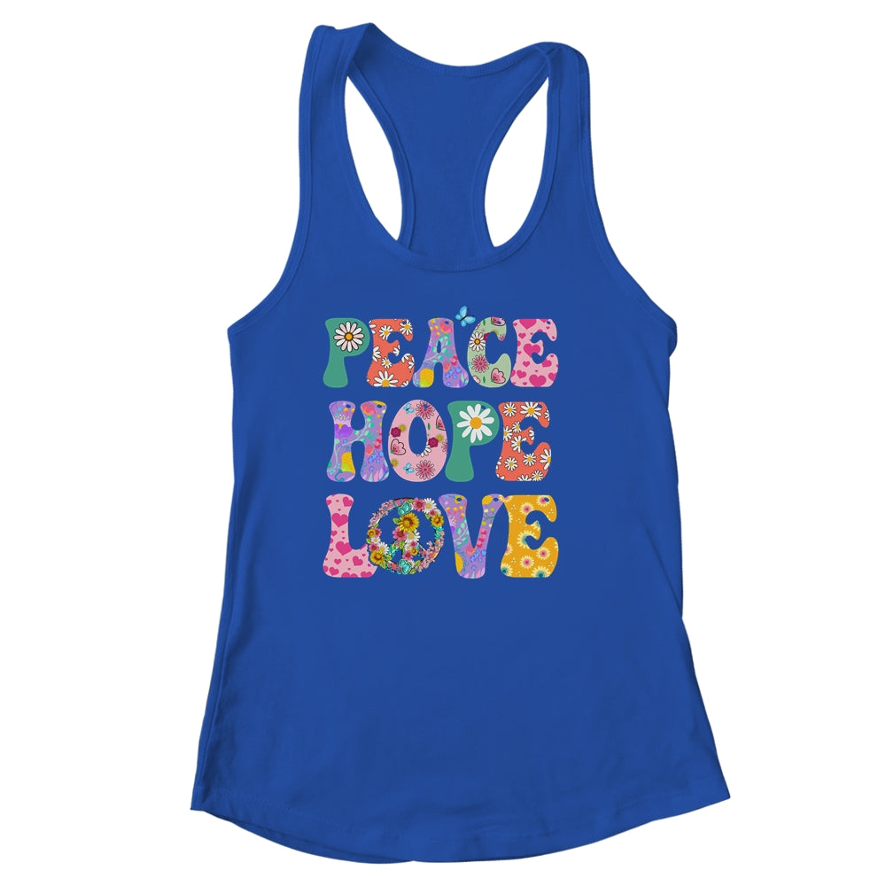 PEACE SIGN LOVE 60s 70s Tie Dye For Women Girl Shirt & Tank Top | siriusteestore