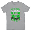 P Is For Playing Games St Patricks Day Funny Gamer Boys Kids Youth Shirt | siriusteestore